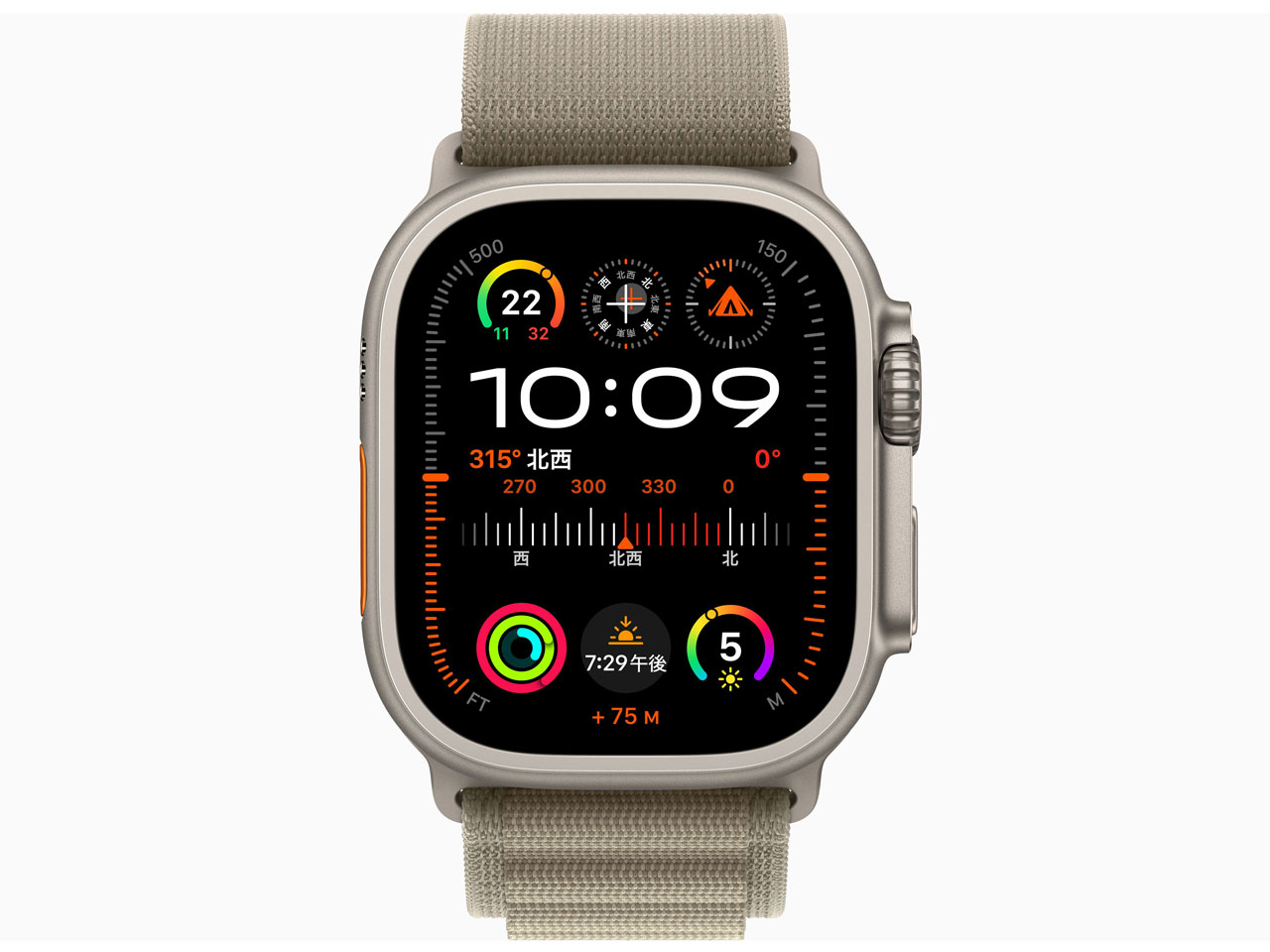 Apple Watch Ultra 2 GPS+Cellular���f�� 49mm MREY3J/A [�I���[�u�A���p�C�����[�v M]