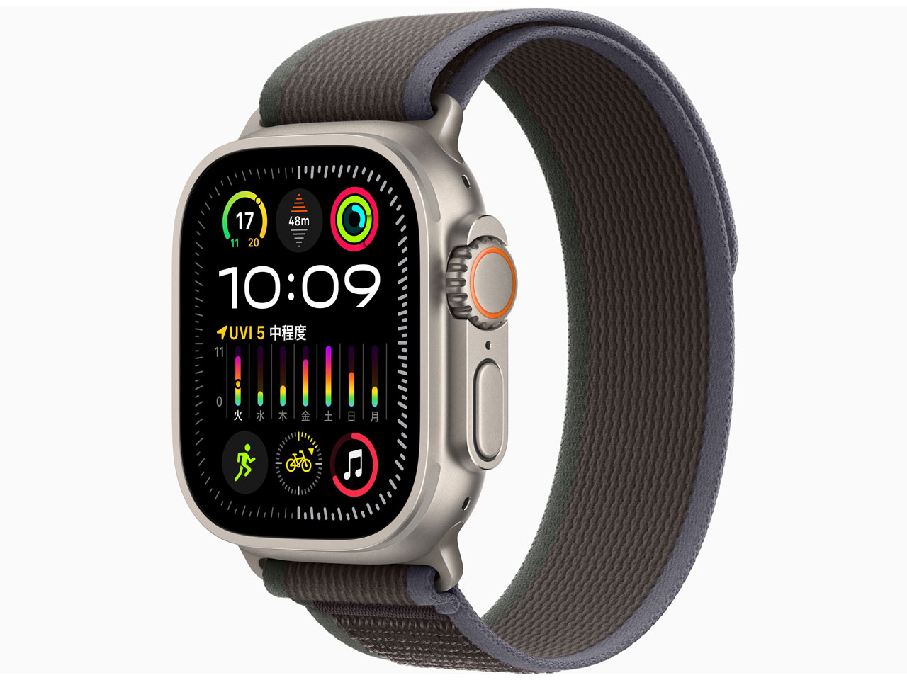 Apple - Apple＊Watch＊49mmケース用グリーンアルパインループ - M＊純正品 Apple（アップル） Apple Watch 49mmケース用 アルパインループ
