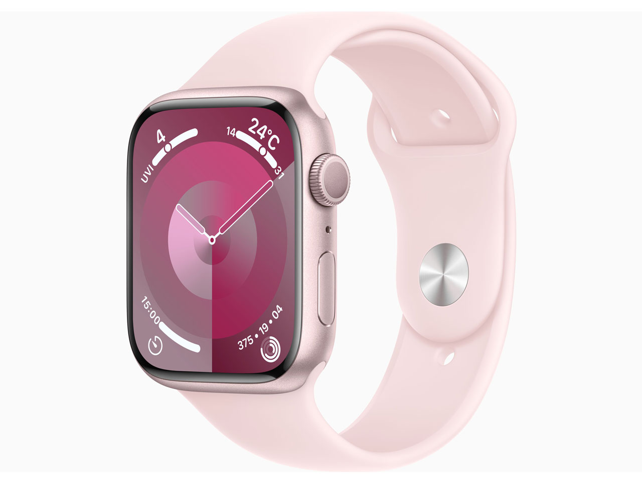 Apple Apple Watch Series 9 GPSモデル 45mm MR9H3J/A [ピンク