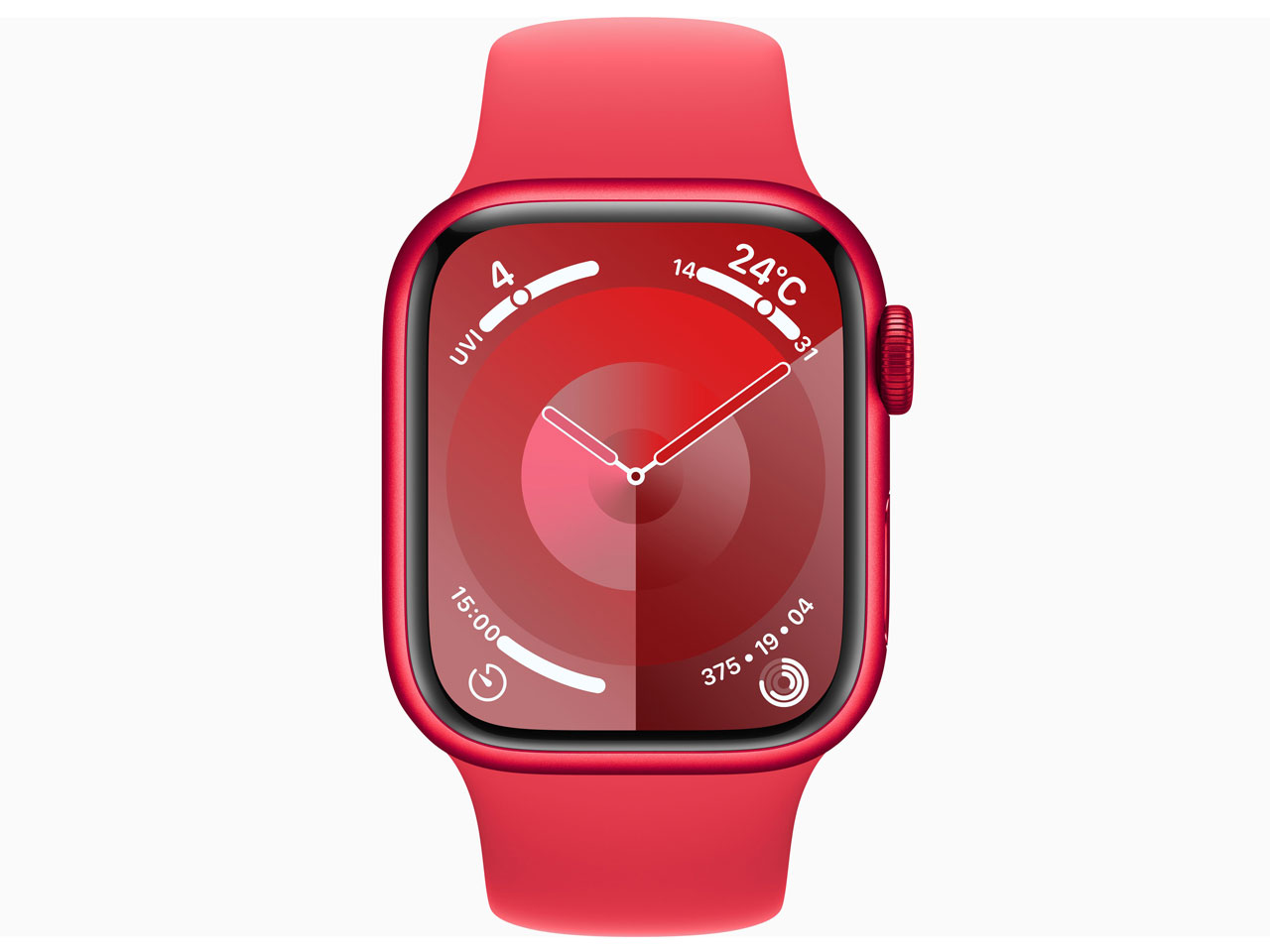 Apple Watch Series 9 GPS+Cellular���f�� 41mm MRY63J/A [(PRODUCT)RED�X�|�[�c�o���h S/M]