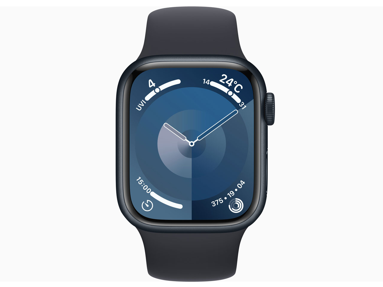 Apple Watch Series 9 GPS+Cellular���f�� 41mm MRHT3J/A [�~�b�h�i�C�g�X�|�[�c�o���h M/L]