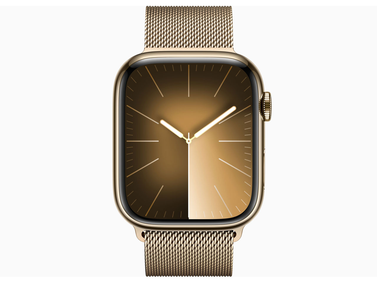 Apple Watch Series 9 GPS+Cellular���f�� 45mm MRMU3J/A [�S�[���h�~���l�[�[���[�v]