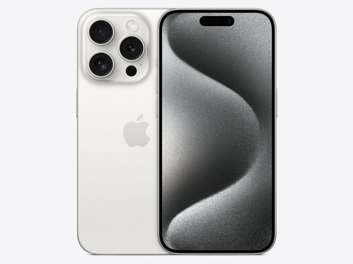 iPhone 15 Pro 128GB au [�z���C�g�`�^�j�E��] �̐��i�摜
