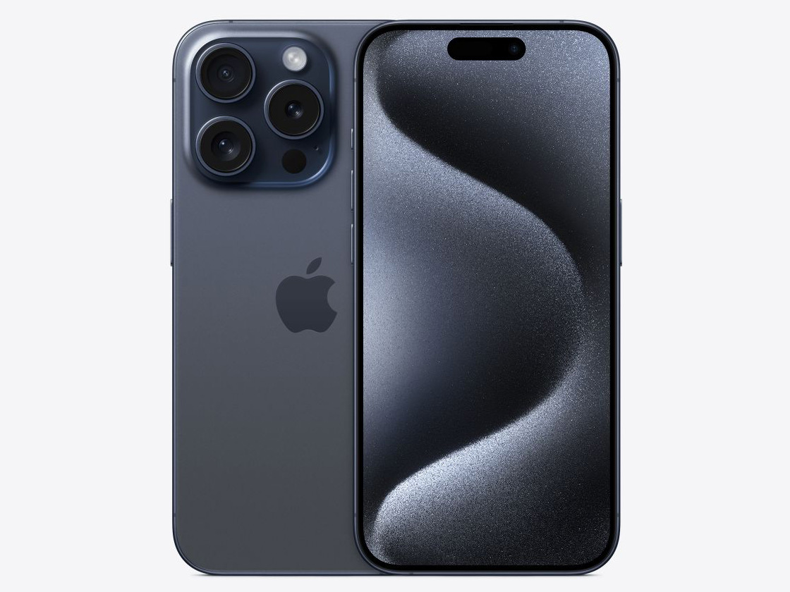 iPhone 15 Pro 128GB au [�u���[�`�^�j�E��] �̐��i�摜