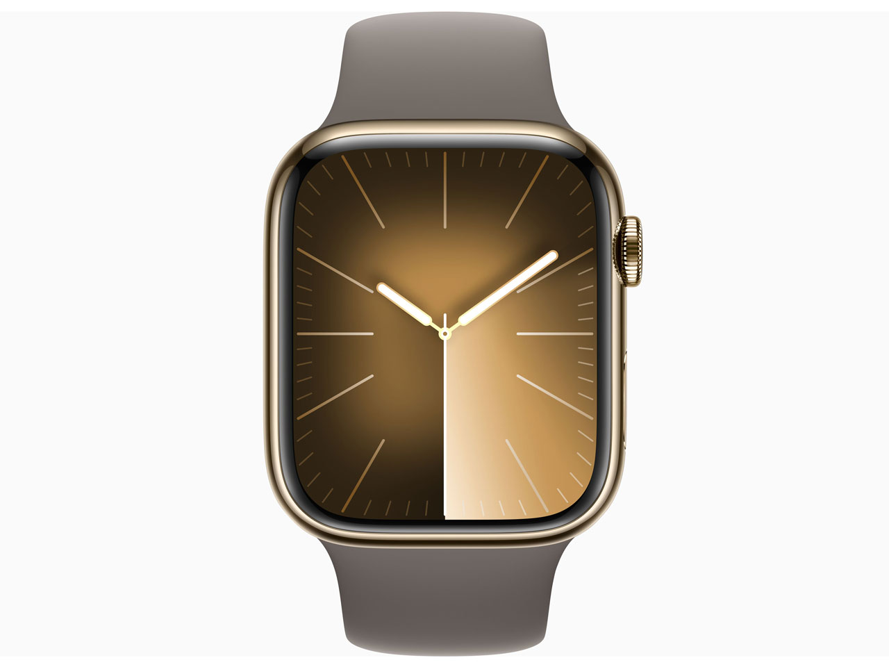 Apple Watch Series 9 GPS+Cellular���f�� 45mm MRMR3J/A [�S�[���h�X�e�����X�X�`�[���P�[�X/�N���C�X�|�[�c�o���h S/M]