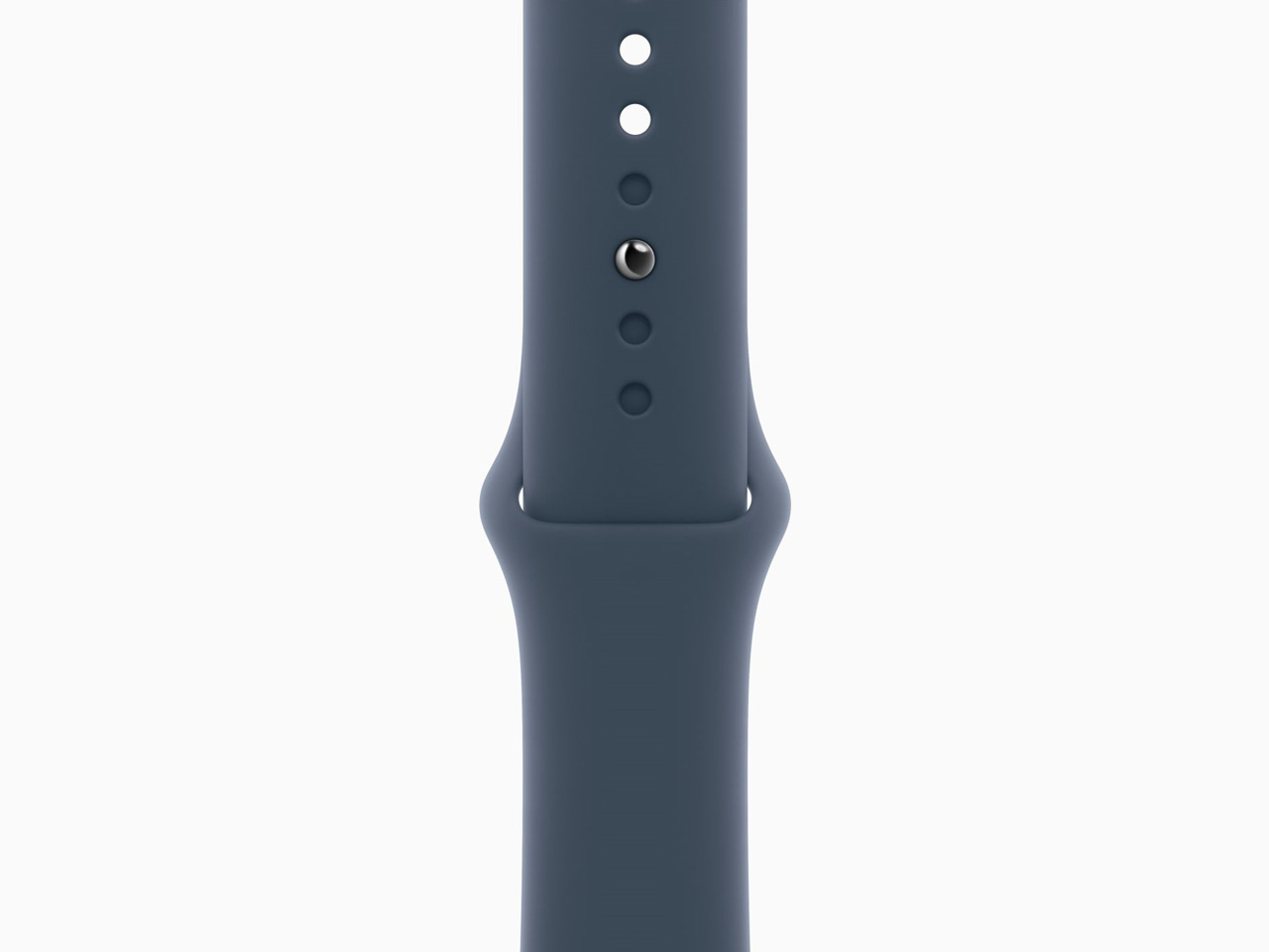 Apple Watch Series 9 GPS���f�� 45mm MR9D3J/A [�V���o�[/�X�g�[���u���[�X�|�[�c�o���h S/M]