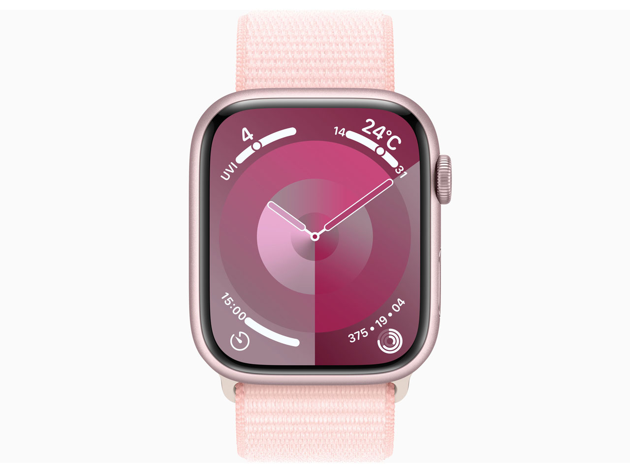 Apple Watch Series 9 GPS���f�� 45mm MR9J3J/A [�s���N/���C�g�s���N�X�|�[�c���[�v]