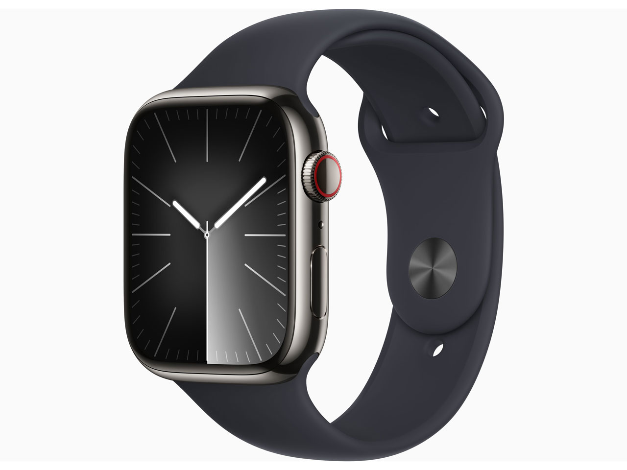 Apple - 【新品・箱なし】純正 アップルウォッチ45mm ミラネーゼループ・グラファイト③ アップルウォッチミラネーゼループ バンド グラファイト45mm