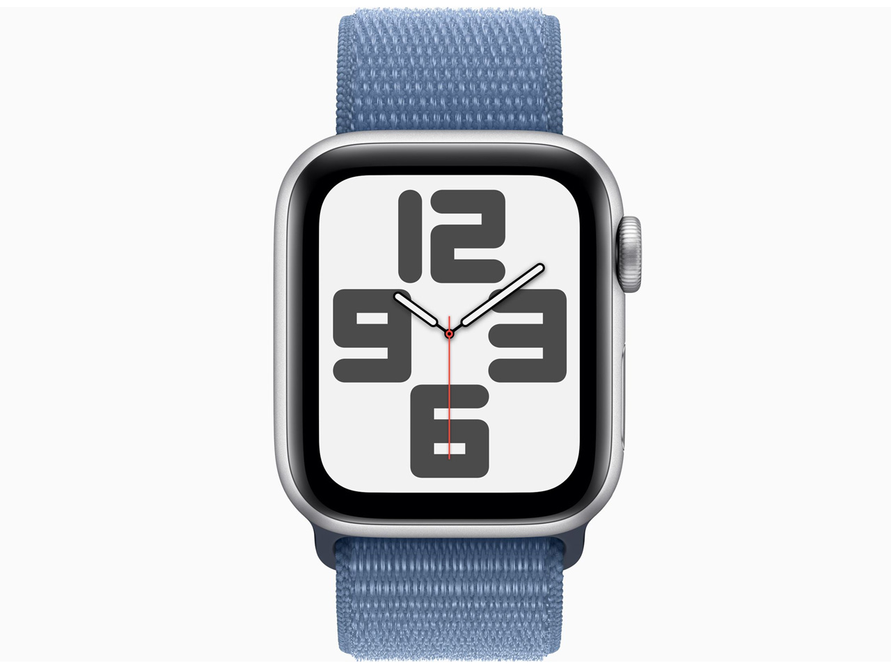 Apple Watch SE ��2���� GPS���f�� 40mm MRE33J/A [�V���o�[/�E�C���^�[�u���[�X�|�[�c���[�v]