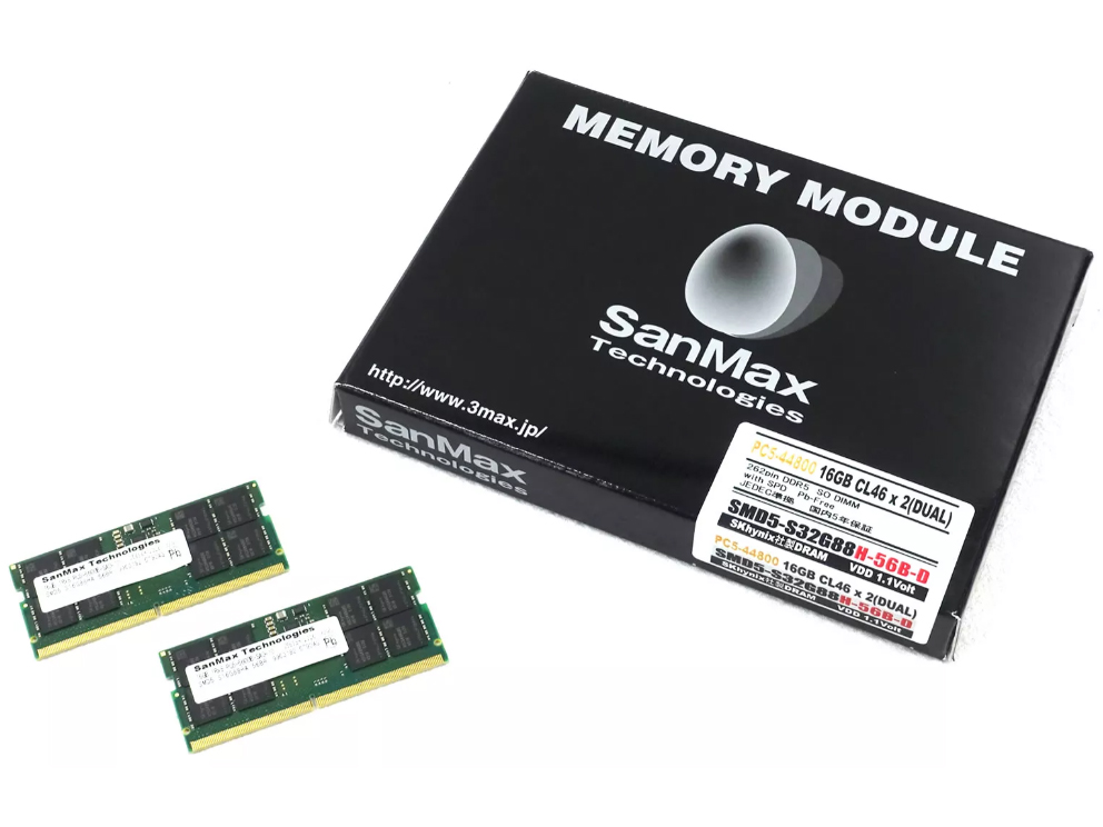 SMD5-S32G88H-56B-D [SODIMM DDR5 PC5-44800 16GB 2���g] �̐��i�摜