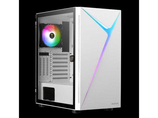 Katamen-424588 Ryzen 5 5600G/16GB������/1TB M.2 NVMe Gen4 SSD/GTX 1650���ڃ��f�� [White] �̐��i�摜