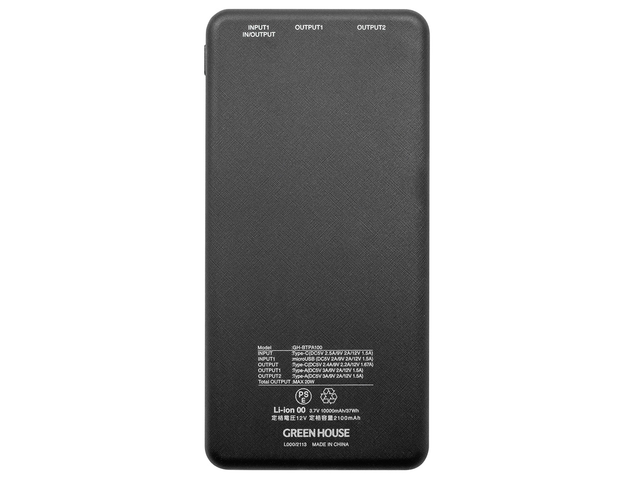 GH-BTPA100-BK [�u���b�N]