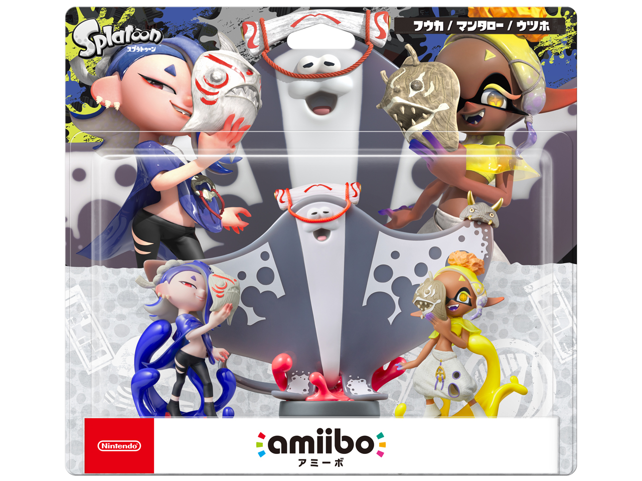 amiibo ����ݘA���Z�b�g NVL-E-AE3G [�t�E�J/�E�c�z/�}���^���[(�X�v���g�D�[���V���[�Y)] �̐��i�摜