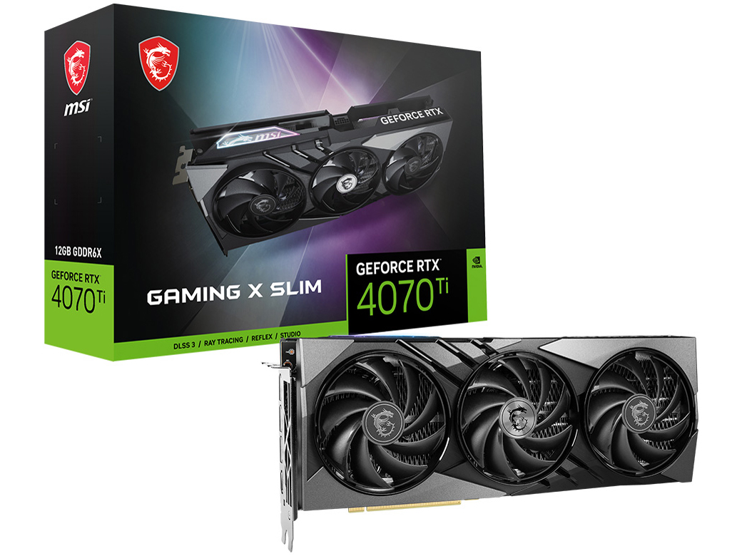 GeForce RTX 4070 Ti GAMING X SLIM 12G [PCIExp 12GB] �̐��i�摜