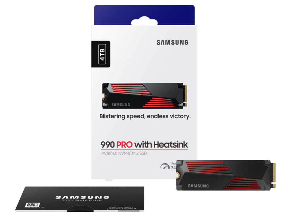 990 PRO with Heatsink MZ-V9P4T0G-IT