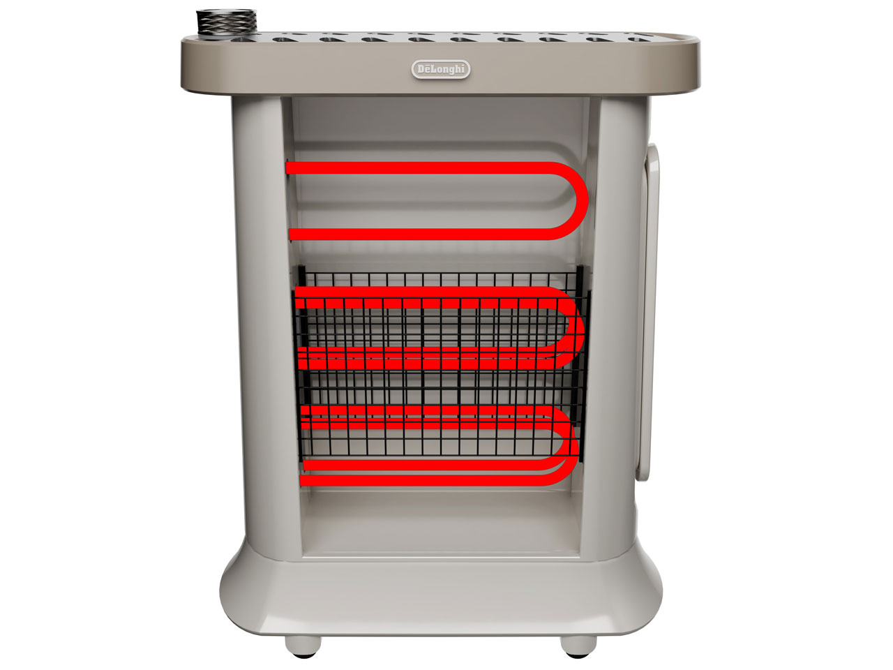 �}���`�_�C�i�~�b�N�q�[�^�[ �\���[�� IDH15WIFI-WB [�s���A�z���C�g+�x�[�W��]