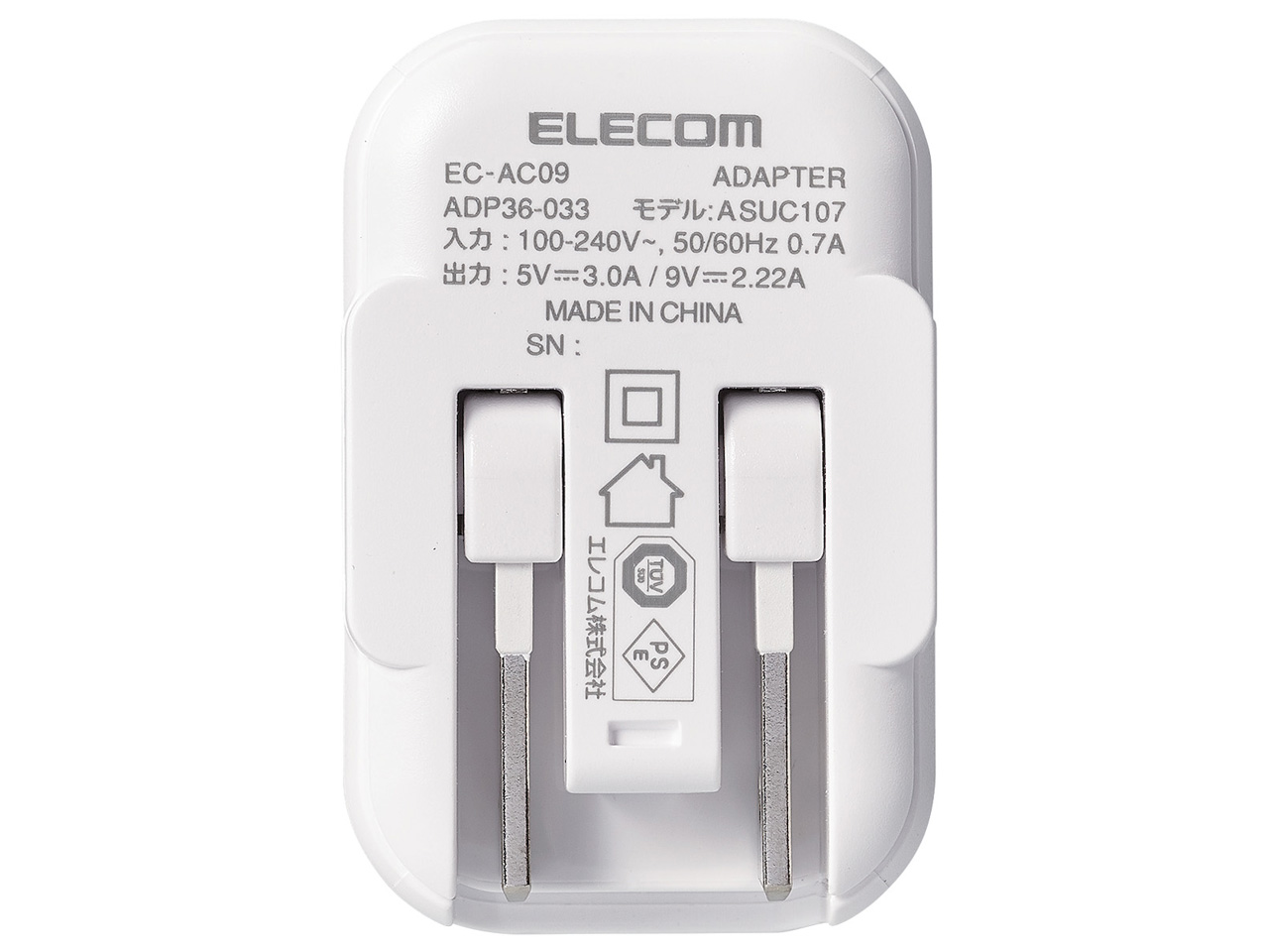EC-AC09WH [�z���C�g]