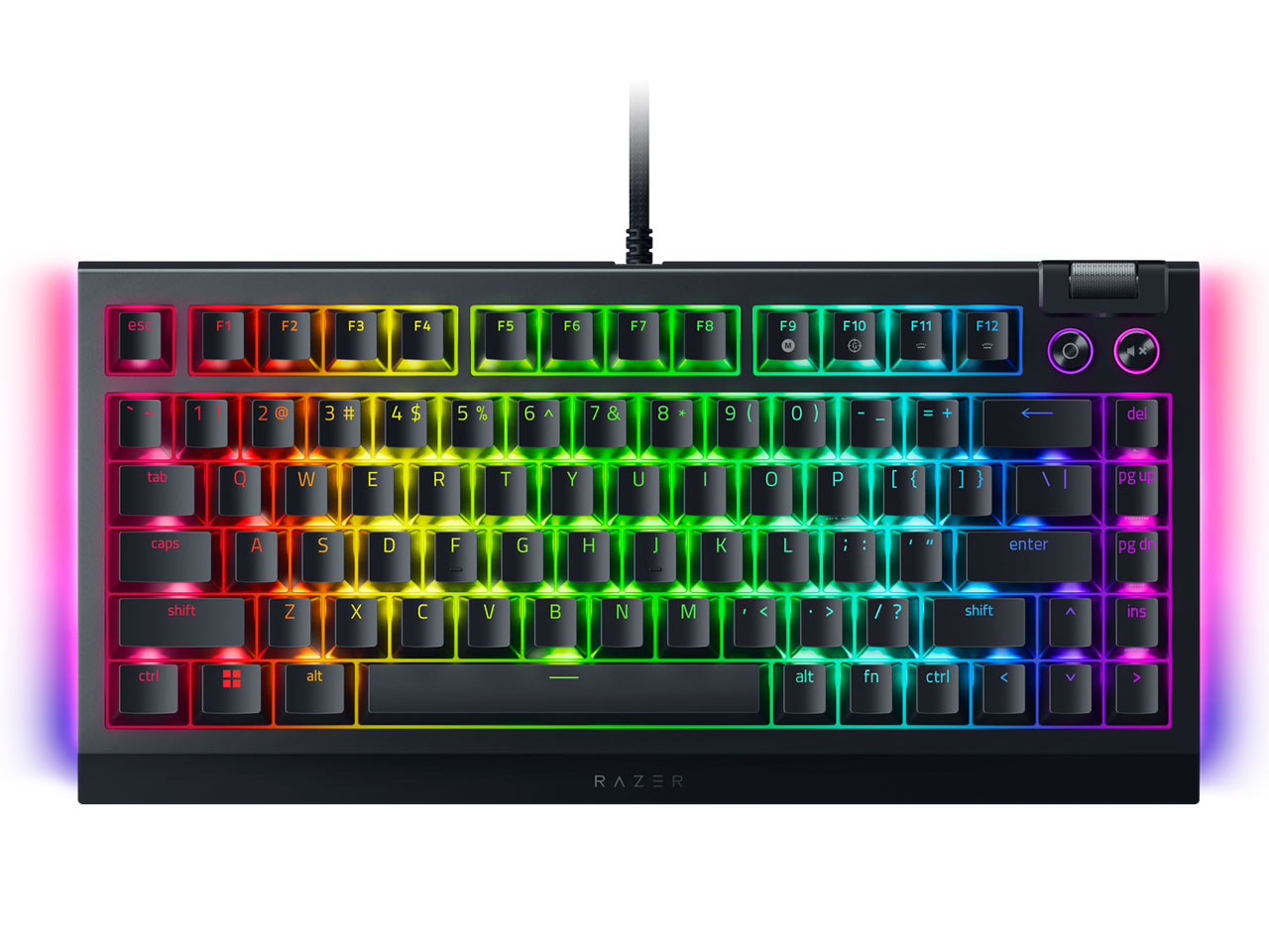 BlackWidow V4 75% RZ03-05000100-R3M1 [�u���b�N] �̐��i�摜