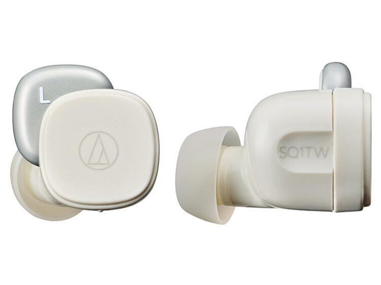 audio-technica ATH-SQ1TW ホワイト Amazon.co.jp: オーディオテクニカ ワイヤレスイヤホン サンド