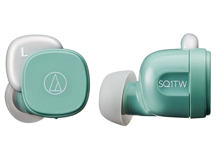 audio-technica オーディオテクニカ ATH-SQ1TW2 グリーン ATH-SQ1TW2｜イヤホン：完全ワイヤレスイヤホン｜オーディオテクニカ