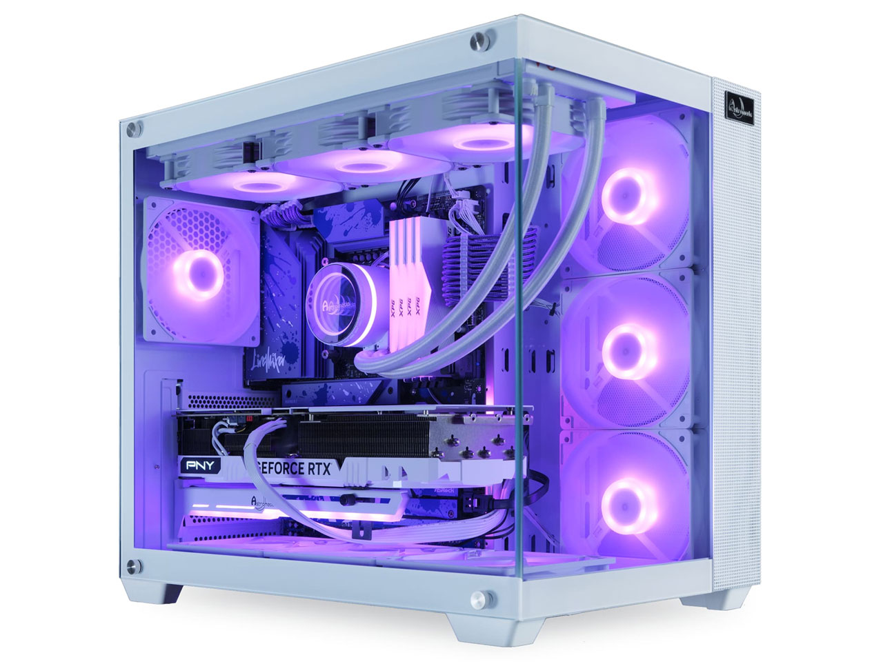 ASTROMEDA STREAMER Core i7 13700KF/RTX 4070Ti/32GB������ [�z���C�g�E�p�[�v��] �̐��i�摜