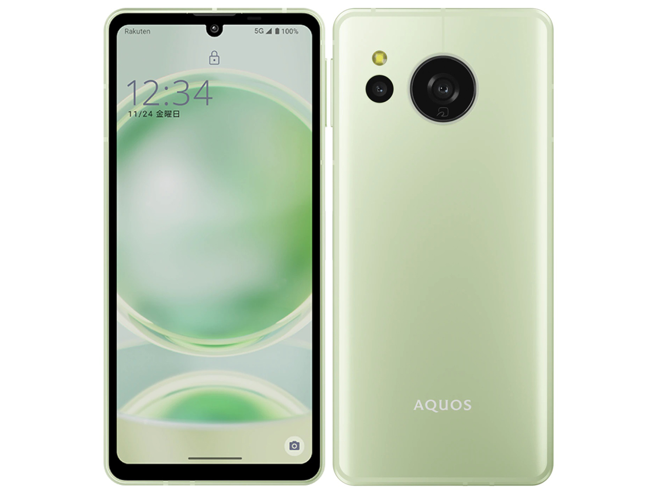 AQUOS sense8 �y�V���o�C�� [�y�[���O���[��] �̐��i�摜