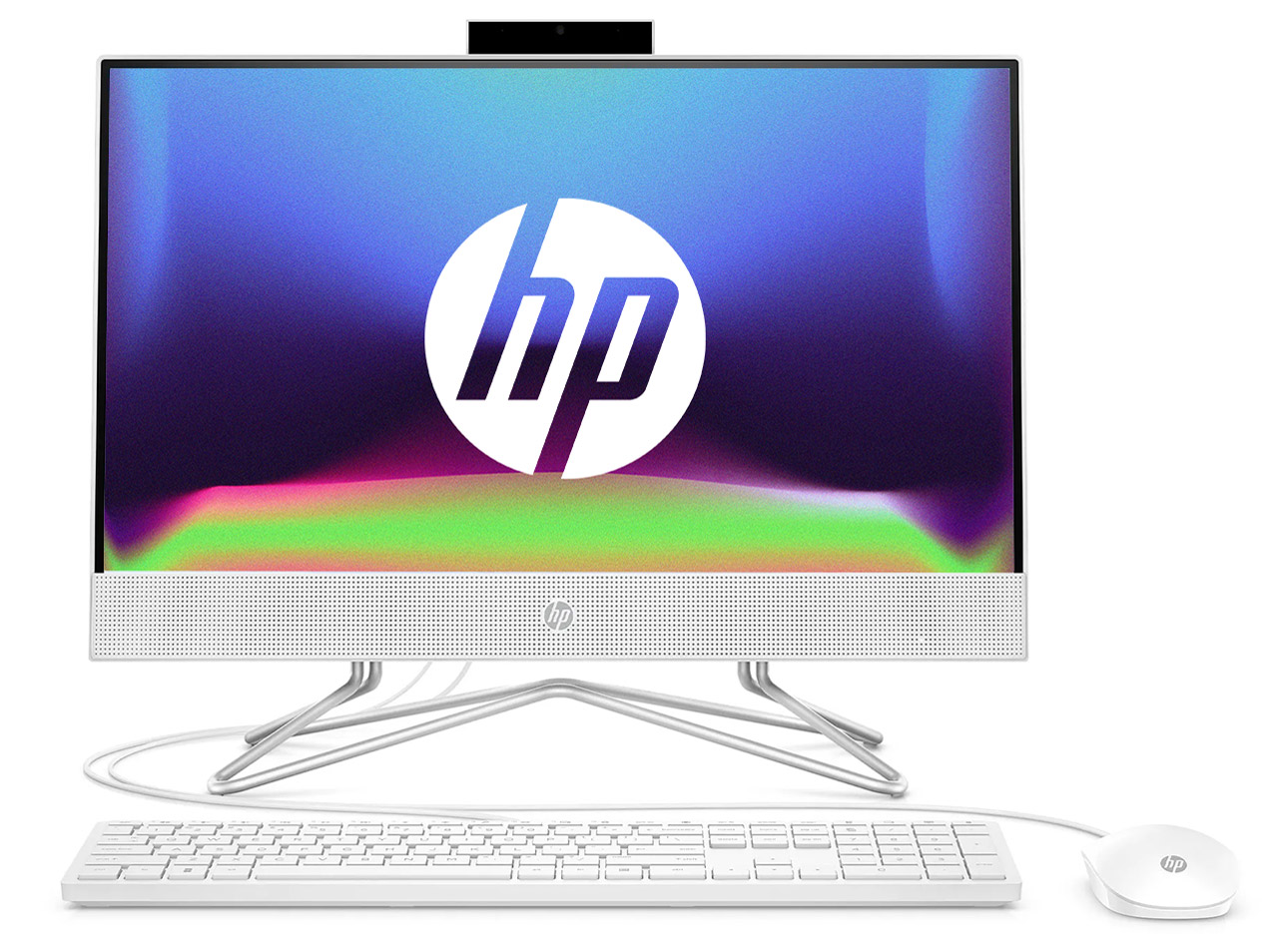HP All-in-One 22 Pentium J5040/256GB SSD/8GB������/DVD���C�^�[/21.5�C���`IPS�t��HD�����/Windows 11 Home ���i.com���胂�f�� [�s���A�z���C�g] �̐��i�摜