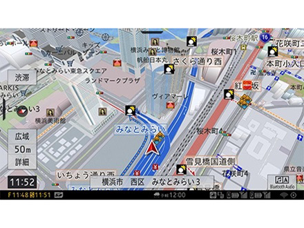 �w���[�g���2�x �T�C�o�[�i�r AVIC-CL912III �̐��i�摜