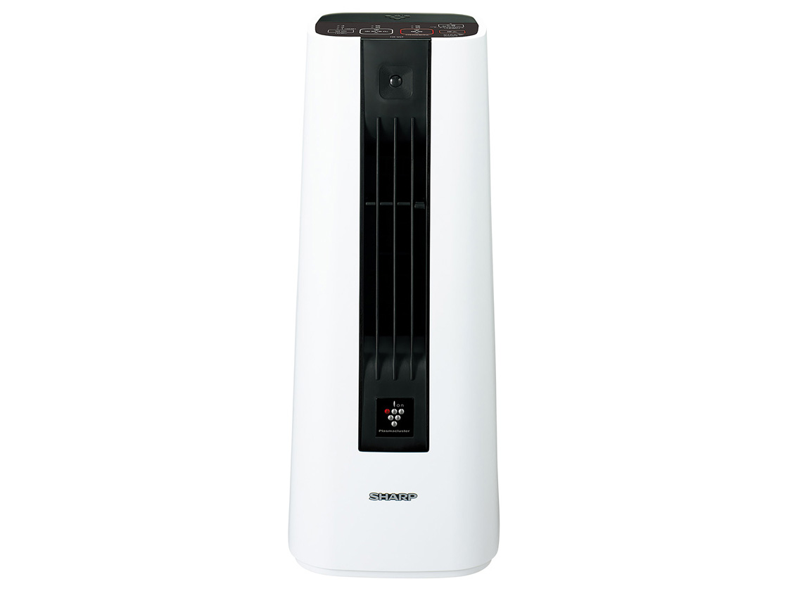 シャープ製　加湿　セラミックファンヒーター 2021年製 HX-TK12 | プラズマクラスター電気暖房機：シャープ