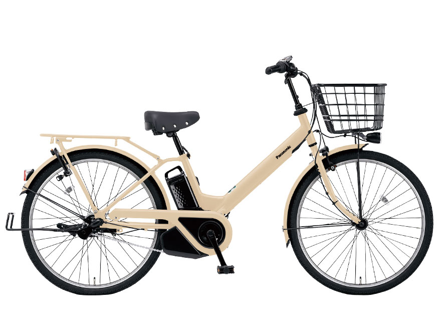 Panasonic 電動アシスト自転車 ティモ・A BE-FTA63 d3027 パナソニック ティモ・A BE-FTA633-T [マットベージュ] + 専用