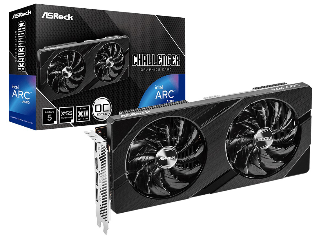 Intel Arc A580 Challenger 8GB OC [PCIExp 8GB] �̐��i�摜