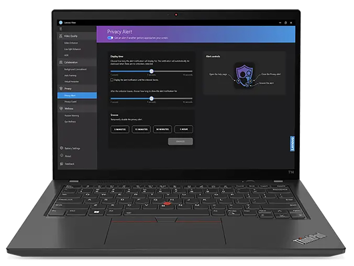 ThinkPad T14 Gen 4 AMD Ryzen 7 PRO 7840U�E16GB�������[�E512GB SSD�E14�^2.2K�t������ 21K3CTO1WW [�T���_�[�u���b�N]
