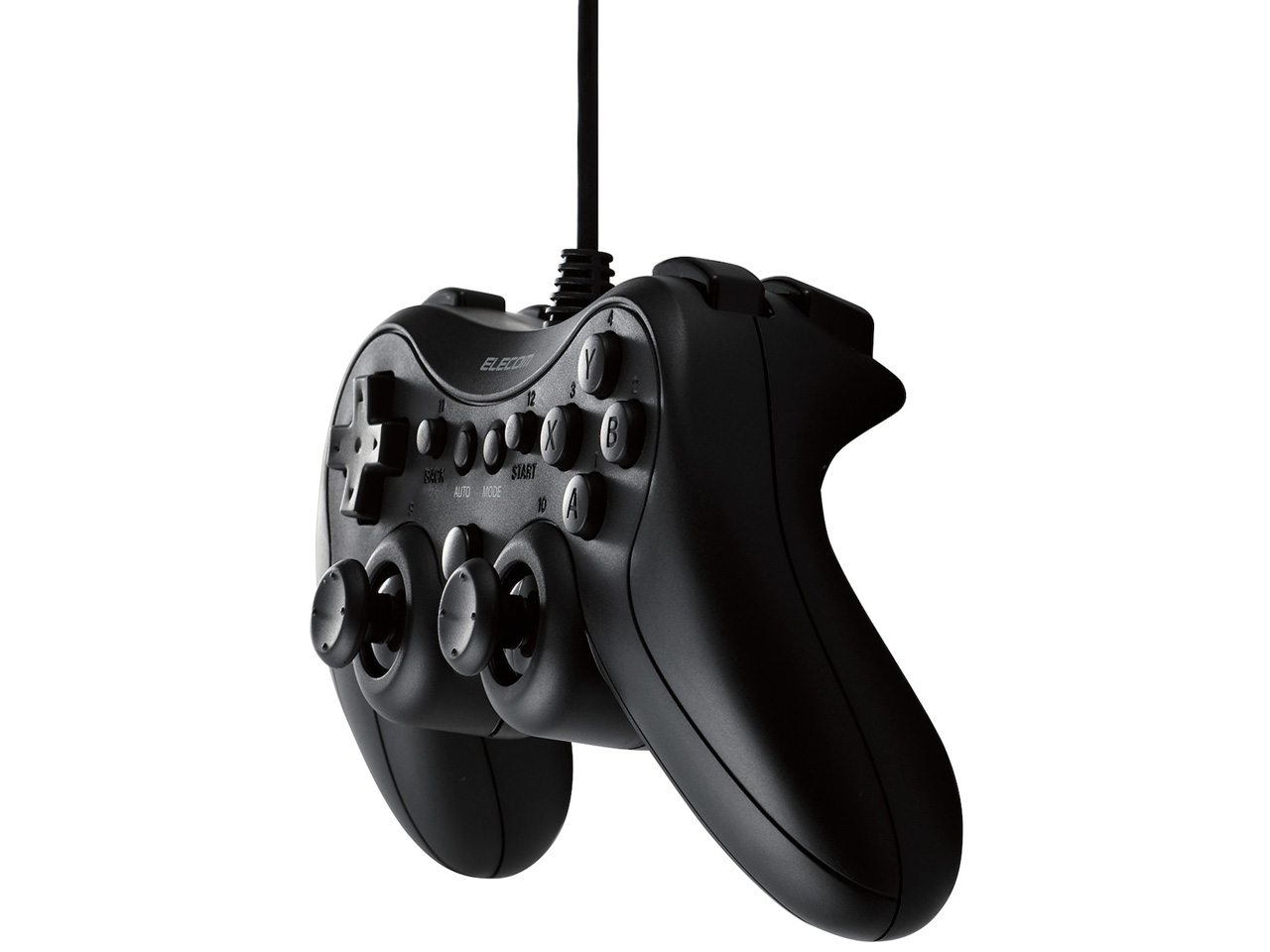 ELECOM GAMING �L���X�^���_�[�h�Q�[���p�b�h GP20S JC-GP20SBK [�u���b�N]