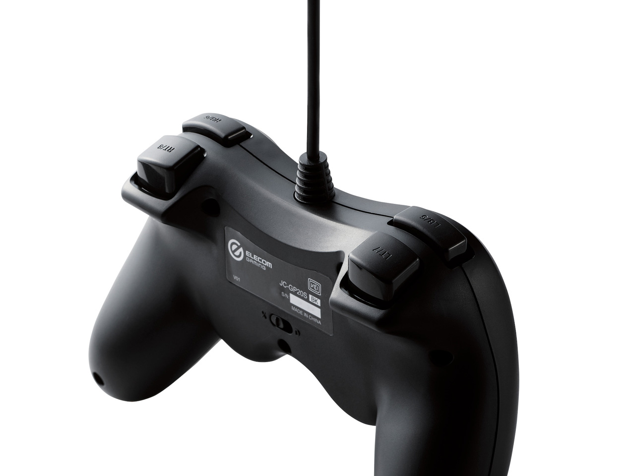 ELECOM GAMING �L���X�^���_�[�h�Q�[���p�b�h GP20S JC-GP20SBK [�u���b�N]