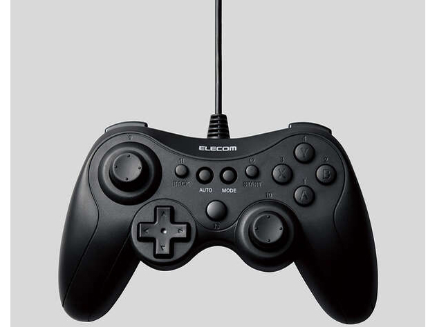 ELECOM GAMING �L���X�^���_�[�h�Q�[���p�b�h GP20X JC-GP20XBK [�u���b�N]