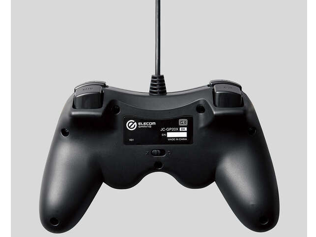 ELECOM GAMING �L���X�^���_�[�h�Q�[���p�b�h GP20X JC-GP20XBK [�u���b�N]