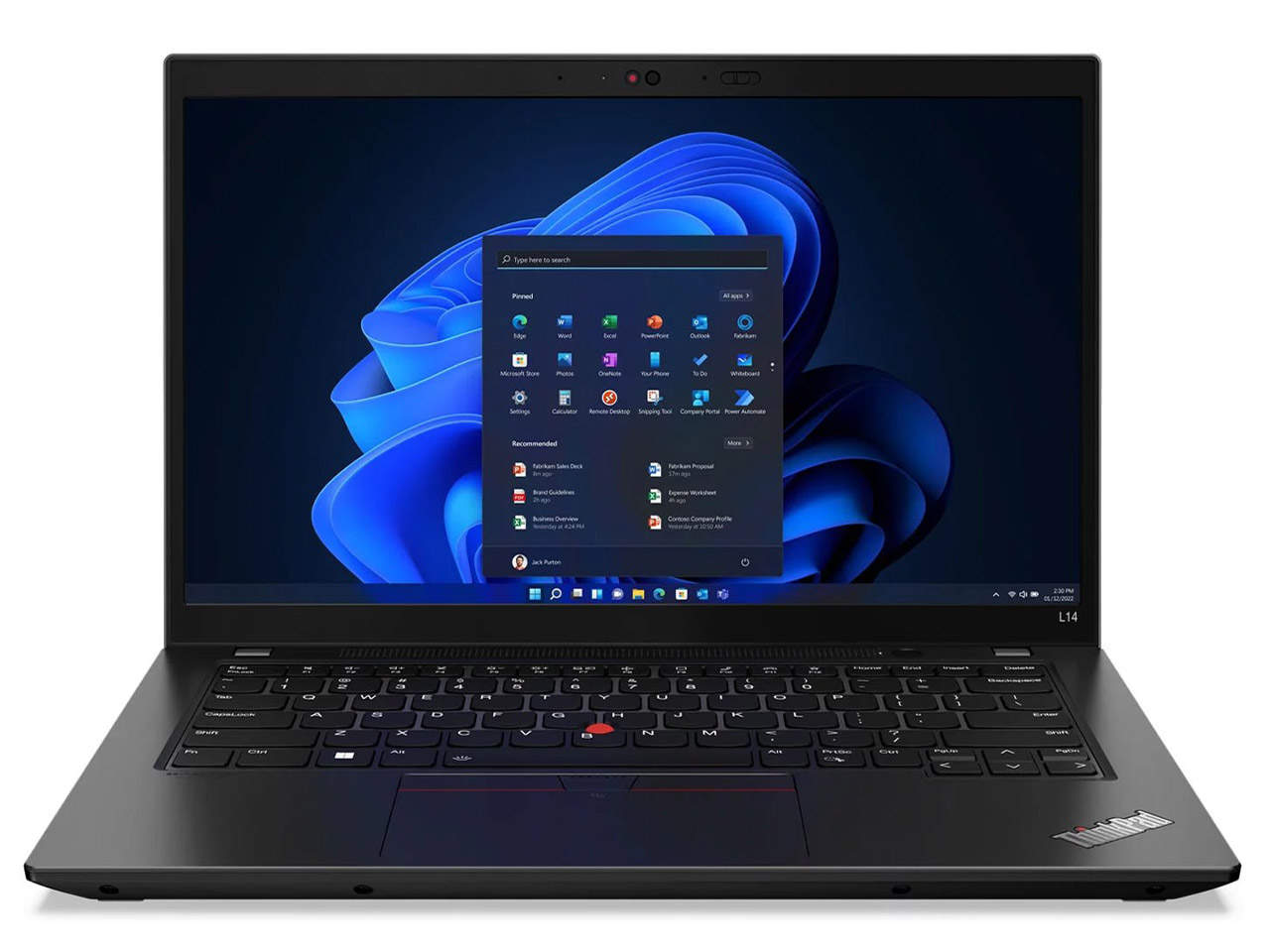 ThinkPad L14 Gen 3 21C10056JP [�u���b�N] �̐��i�摜