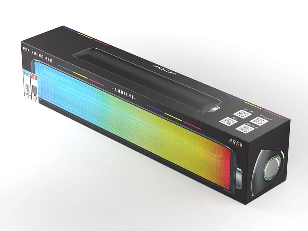 AMBIENT RGB SOUND BAR SD-RGBSPK01-B