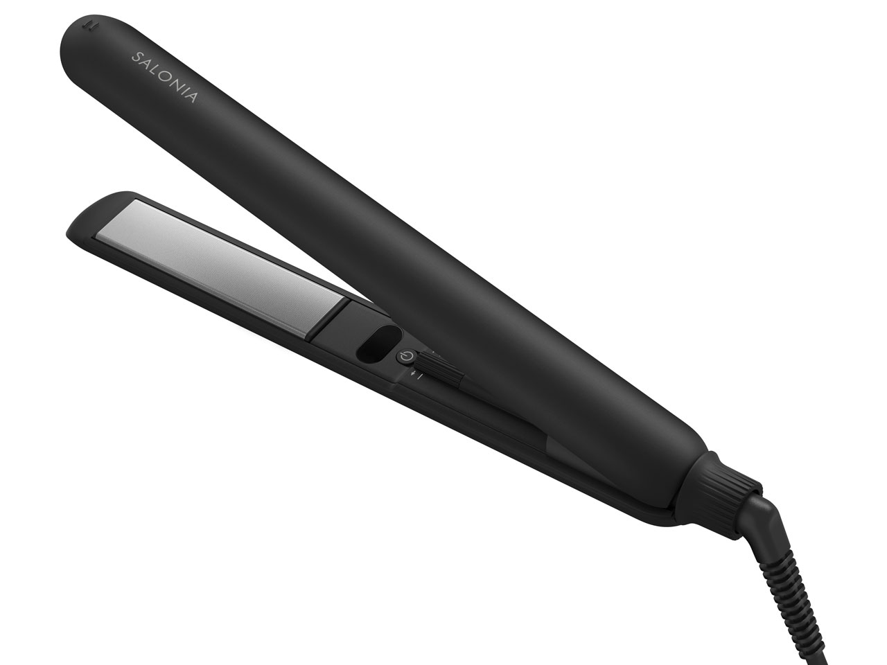 SALONIA スムースシェイプ ストレートヘアアイロン 24mm　ピンク スムースシャイン ストレートヘアアイロン | SALONIA(サロニア