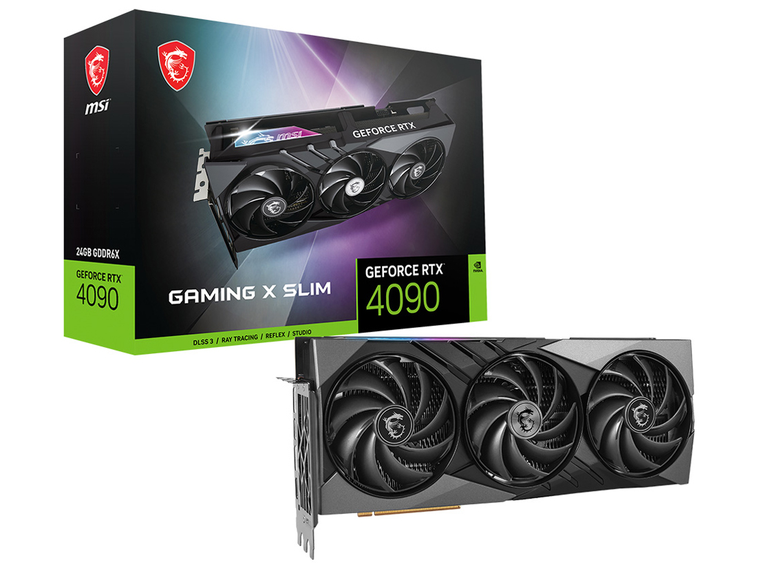 GeForce RTX 4090 GAMING X SLIM 24G [PCIExp 24GB] �̐��i�摜