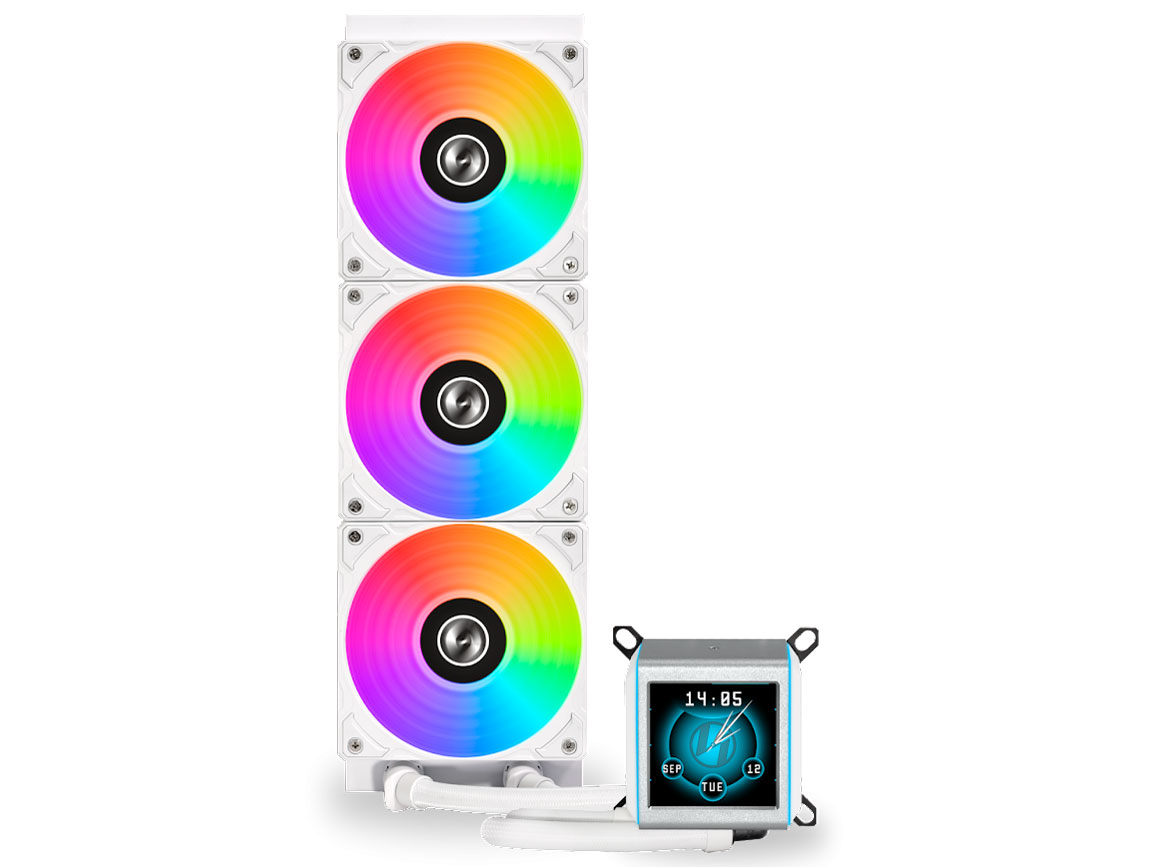 Galahad II LCD 360 LL-GA2-LCD-360-WT [�z���C�g] �̐��i�摜