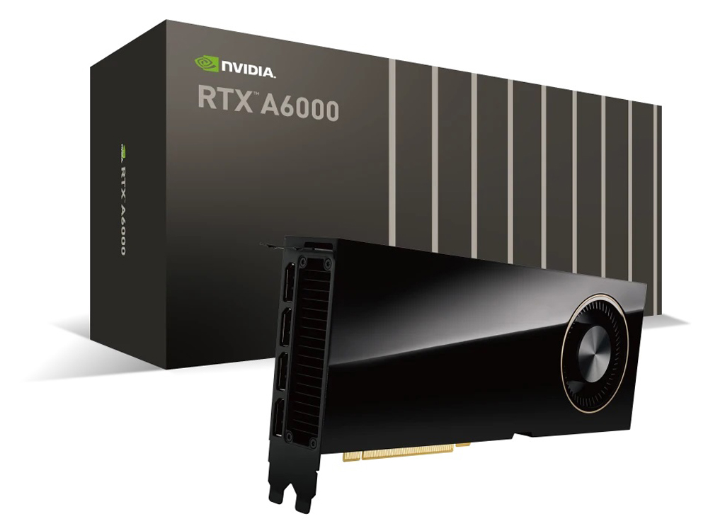 NVIDIA RTX A6000 �{�b�N�X�� NVRTXA6000-NVBOX [PCIExp 48GB] �̐��i�摜