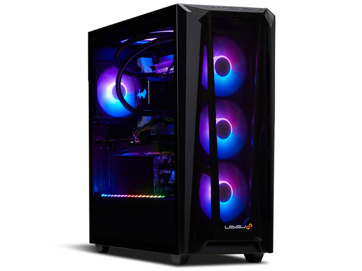 LEVEL-R67A-LC137F-RLX [RGB Build] Core i7 13700F/16GB������/1TB NVMe M.2 SSD/RTX 4060/700W �̐��i�摜