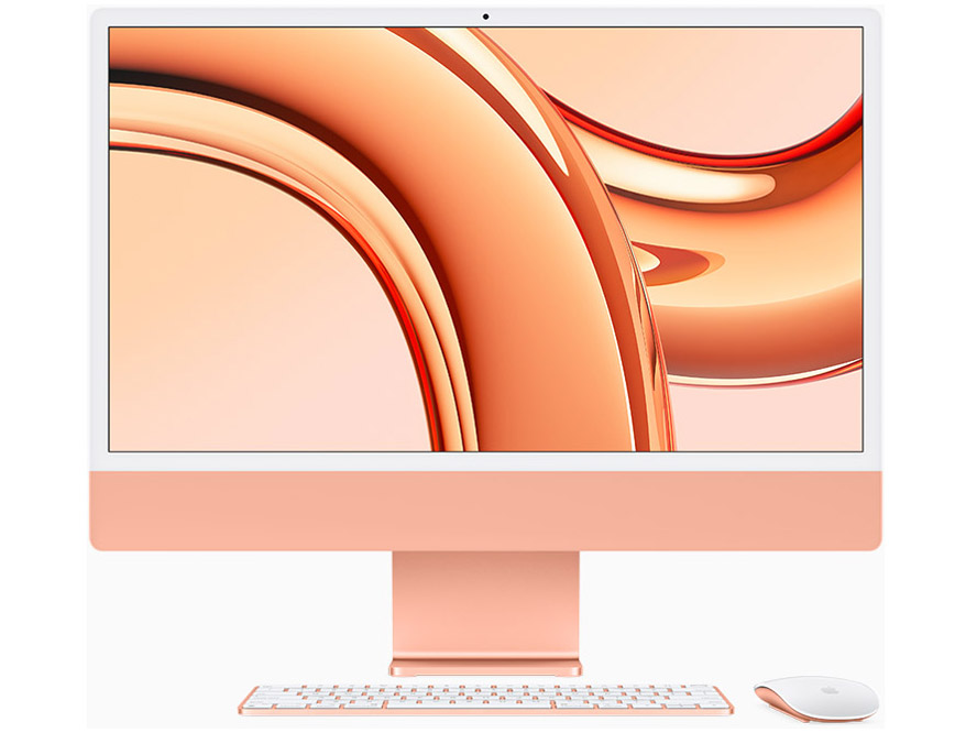iMac 24�C���` Retina 4.5K�f�B�X�v���C���f�� M3�`�b�v 10�R�AGPU 256GB [�I�����W] �̐��i�摜