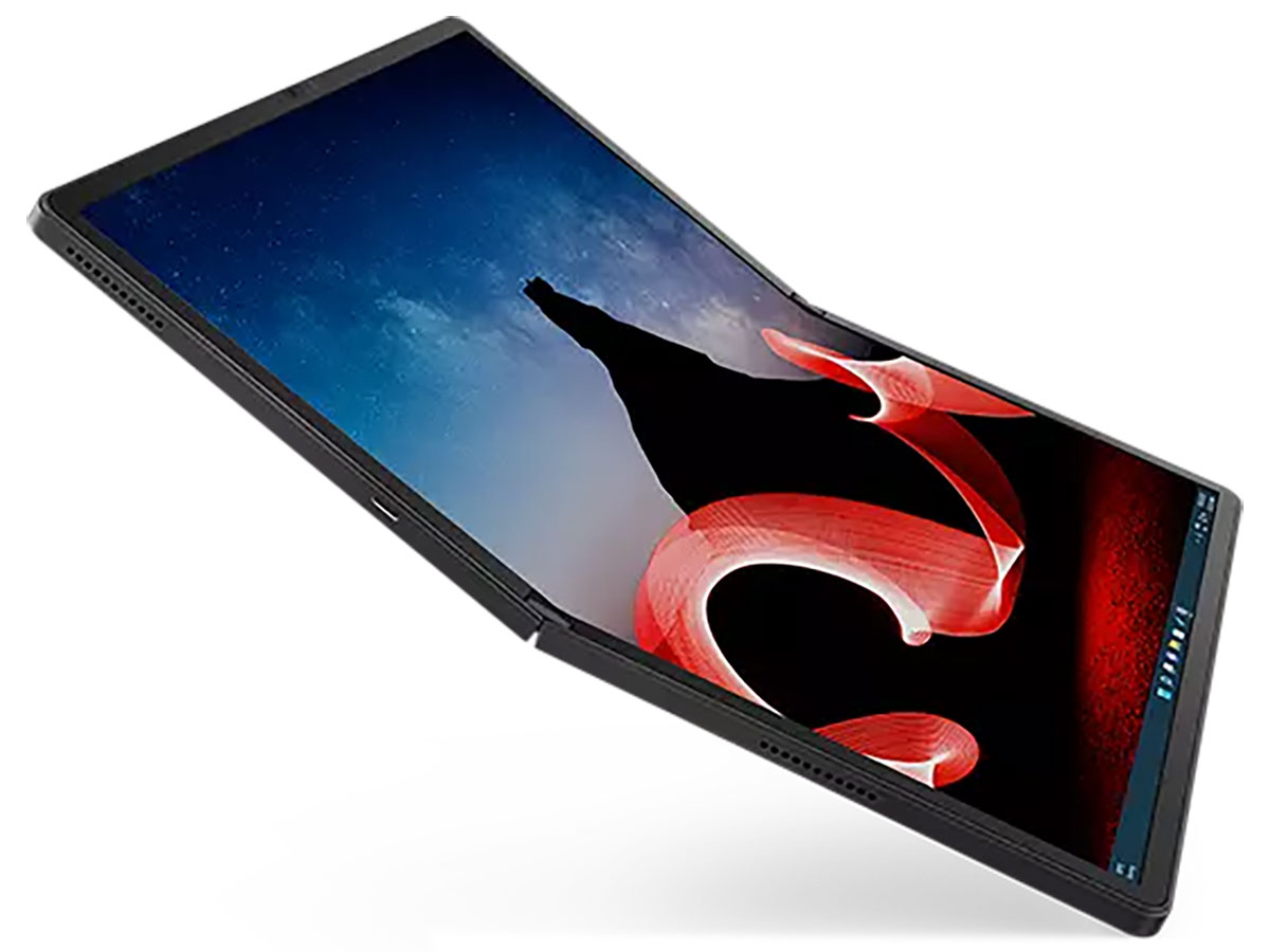 ThinkPad X1 Fold Windows 11 Pro�ECore i7 1250U�E16GB�������[�E512GB SSD�E16.3�^2.5K�EOLED�L�@EL���� �}���`�^�b�`�Ή� 21ES000UJP SIM�t���[ [�u���b�N]