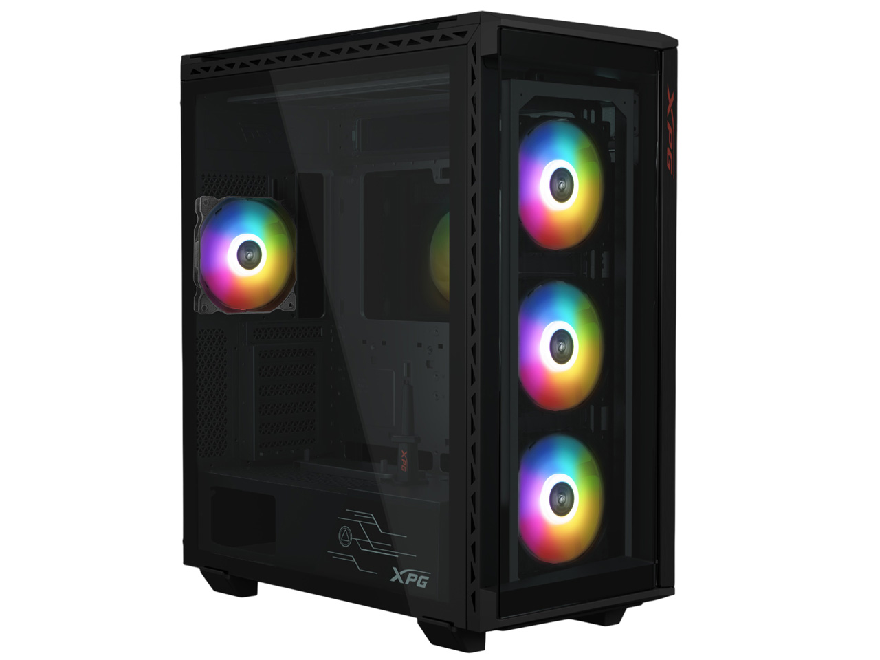 【最終値下げ】XPG BATTLECRUISER-WHCWW (PCケース) XPG BATTLECRUISER Super Mid Tower ATX Case - White