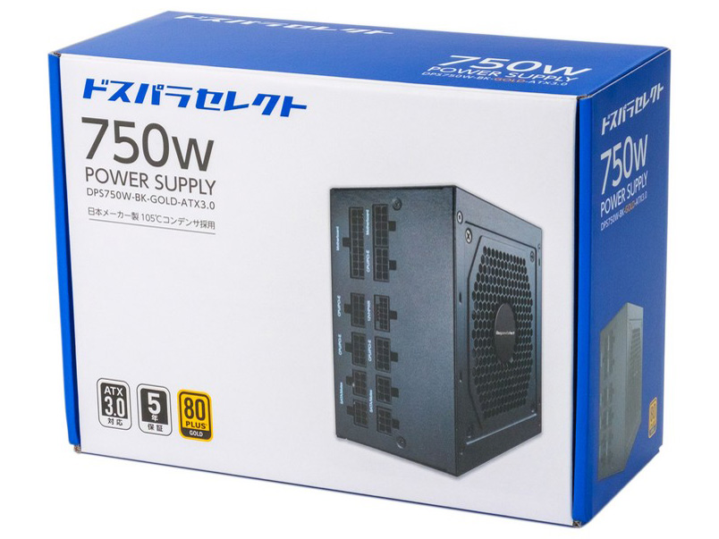 DPS750W-BK-GOLD-ATX3.0 [�u���b�N]