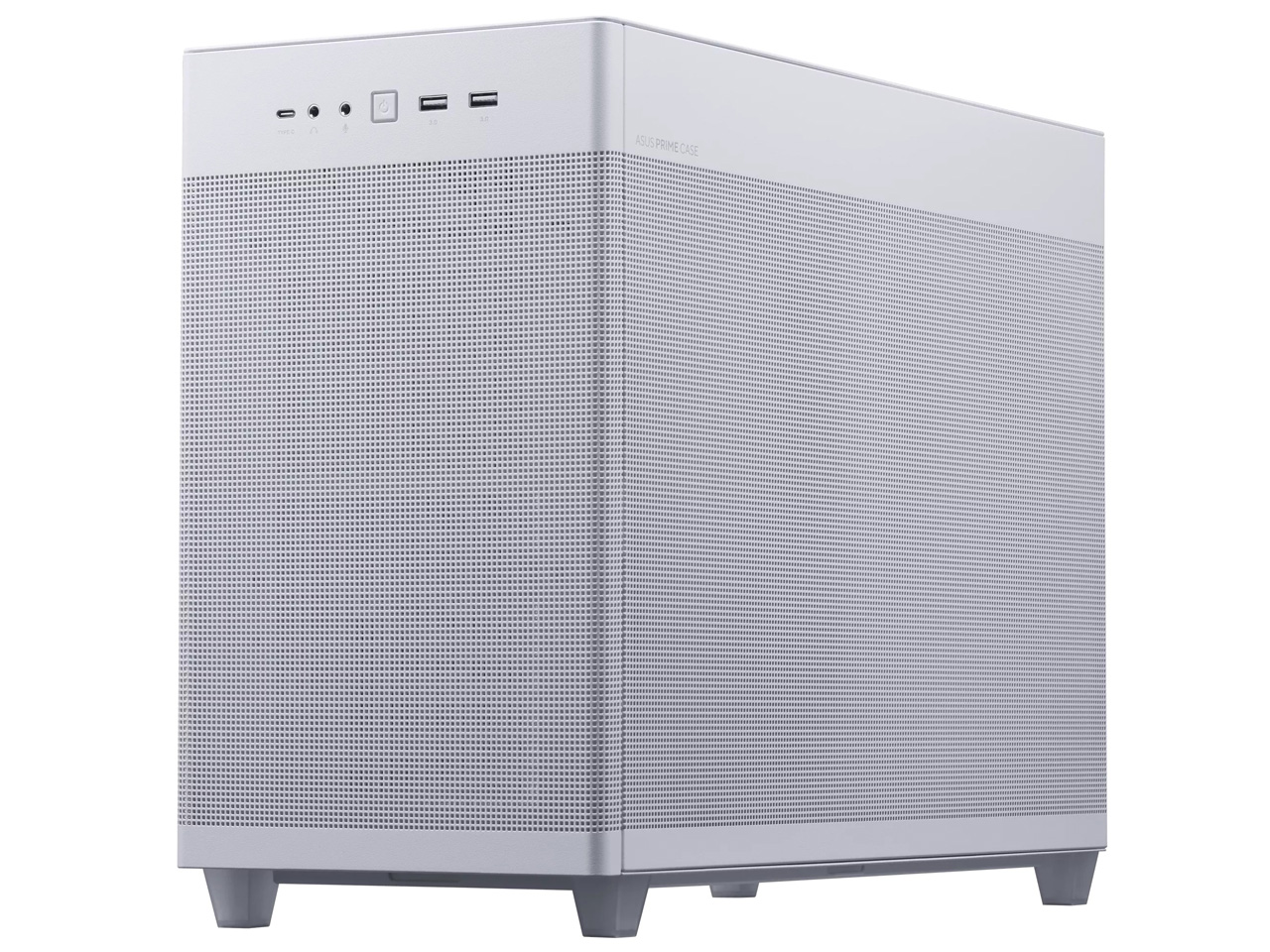 Prime AP201 Tempered Glass MicroATX Case [WHITE]