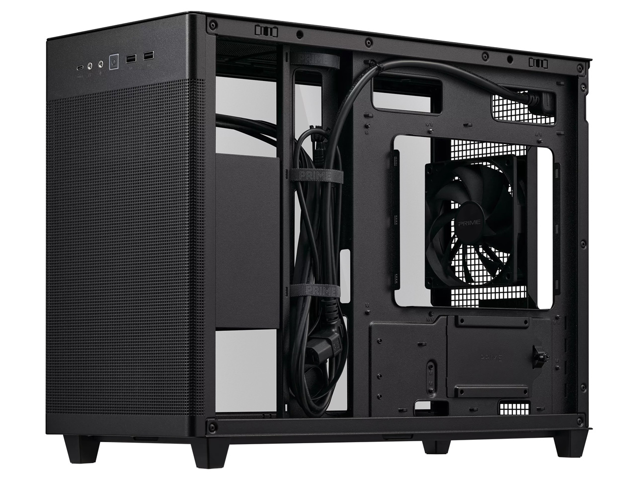 Prime AP201 Tempered Glass MicroATX Case [BLACK]