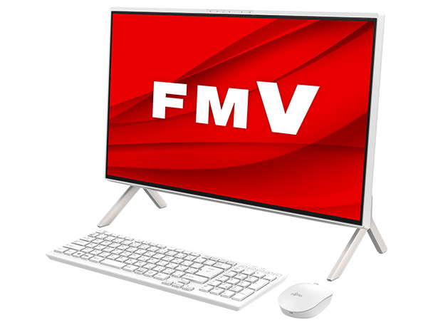 FMV ESPRIMO FH�V���[�Y WF1/H3 KC_WF1H3_A034 Windows 11 Home�ECore i7�E16GB�������ESSD 512GB�EBlu-ray���ڃ��f�� [�z���C�g] �̐��i�摜